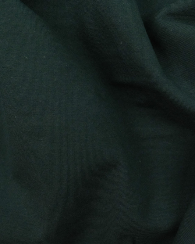 Molleton Jersey Vert Foncé - Maison Klem